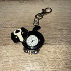        Keychain Set Human Society Animal Rescue Usa America Pets Doggy Enamel Clock