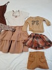 Lot Girls Clothes And Toddler Sizes 9 Pieces
