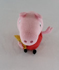 Ty Beanie Baby 6  Regular Peppa Pig Plush Animal Stuffed Toy No Hanging Tag