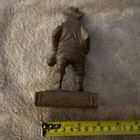 Vintage Hand Carved Wood Wooden Mexican Folk Art Figurine Mustache Man Hat 6 