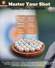 68 Caliber Self Defense Balls  Aluminum  7 3g  Reusable  For Paintball Or