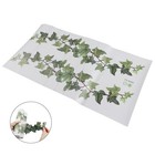 Flower Wall Stickers Green Vine Floral Wall Decals Art Sticker Living Room Decor