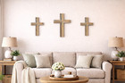 Rustic Wooden Cross Wall Hanging Pallet Wood Christian Wall Decor Farmhouse 