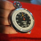 Vintage Swiss  tag heuer Trackstar 7 Jewel Model 603-301 By Vwr Scientific  Rare