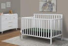 Essex Euro 4-in-1 Convertible Crib   Changer     Nursery Furniture Set  Wooden    