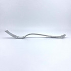 Antique Baronial Old By Gorham Sterling Pierced 3-tined Fish Fork -6 3 4  - Mono