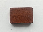 Small Vintage Polished Wooden Trinket Box