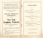 Brooklyn Academy Of Music  Season Of 1909-1910   February 26  1910 Programme