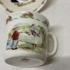 Royal Doulton Bunnykins School Master Bowl Bake Sale Mug Vntg Childs Set  1988