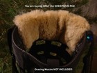 Tan Merino Sheepskin Noseband Pad Fits Best Friend Horse Grazing Muzzle   Others