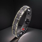 Men s Bracelet Magnetic Therapy Arthritis Pain Relief Pure Solid Copper Bangle