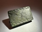 Antique Ancient Viking Brass Tin Metal Belt Etc  5 Holes  Curious      Item