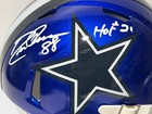 Drew Pearson Hof 21 Signed Autographed Auto Dallas Cowboys Flash Mini Helmet Jsa