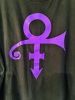 Prince Estate Official Black T-shirt Purple Love Symbol Graphic  Size 3xl