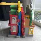 Fisher Price Folding Learn About Town Little People Play Set 2008 Sounds Works