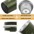 12 Oz Stainless Steel Vacuum Insulated Tumbler Coffee Travel Mug Spill Proof Wit