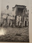 Luftwaffe Soldier Taking A Dump Poop Wwii Ww2 German Third Reich Wartime Photo