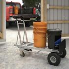 Hand Truck Dolly Cart Convertible Platform Aluminum Flat Moving Storage Garage