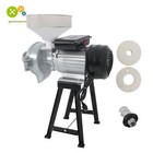 3000w Corn Wheat Cereal Mill W  Funnel 110v Electric Dry  wet Grain Mill Grinder