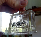 1920s  tune In  Old Glass Radio Figural Candy Container Victory Glass Jnet pa