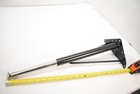 Set Of 4 Black Steel Table Legs 21 In Adjustable Furniture Support Industrial