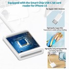  apple Mfi Certified  Usb C To Sd Card Camera Reader For Iphone 17 type C To Mem