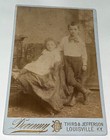 Rare Antique Southern American Victorian Kids  Louisville Kentucky Cabinet Photo