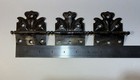 Antique Decorative Cast Iron Storm Door Hinges Matching Set Of 3 Ball Tip