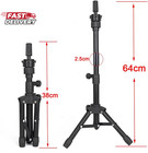 Zqian Beauty 25 Inch Wig Stand Tripod  Adjustable Mannequin Head Stand  Wig Head