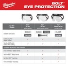 Milwaukee Tool 48-73-1417 Hard Hat Visor 6  H tinted polycarbonate