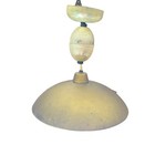 Vintage Mid Century Atomic Pull Down Pendant Ceiling Light Fixture  needs Work 