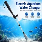 Electric Aquarium Gravel Cleaner Automatic Siphon Vacuum Fish Tank Water Change