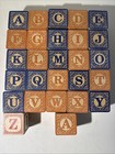 Uncle Goose Wood Classic Blocks 27 Alphabet Number Abc Animals Toy Building