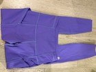 Lululemon Fast And Free High Rise Tight 25  Size 0 Euc Charged Indigo Purple