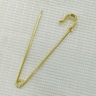 10pcs Extra Large Heavy Duty Safety Pins  5  Gold Giant Pins For Clothes   Craft