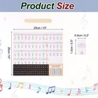 Piano Keyboard Stickers For 88 76 61 54 49 37 Keys  Key Label Sticker Piano