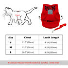Pet Dog Harness And Leash Set Step In Cat Puppy Vest Jacket For Kitten Chihuahua