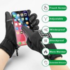 Rockbros Winter Cycling Gloves Windproof Warm Mittens Thermal Gloves Men Women