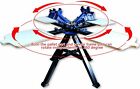 4 Color 4 Station Silk Screen Printing Press Machine Screen Printer T-shirt Diy