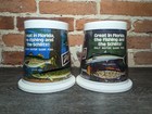 Set Of 2 Schlitz Thermal Mug Flambeau Florida Fishing Fresh Water Game Fish Bass