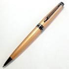 Waterman Ballpoint Pen Expert Metallic Gold Rt New