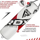 Rdx Punching Bag Unfilled Set With Gloves Mitts Chain For Kick Boxing Mma