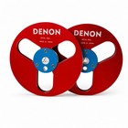 Pair 7 Inch 3-hole Aluminum Empty Reels For 1 4in Reel-to-reel Tape Recorde