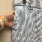 Vineyard Vines Boys Seersucker Breaker Pant Blue Stripe Pockets Tapered 16 New