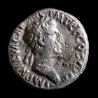 Nerva Ar Denarius 96 Ad Rome Clasped Hands Holding Ancient Roman Silver Coin