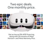 Meta Quest 3 512gb  One Low Monthly Price  24 Months Of Games And Extended Prote