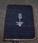 New Smathers   Branson Needlepoint Golf Scorecard Holder The Mirabel Club Blue