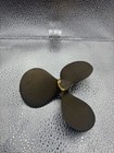 Vintage Brass 3-blade Boat Propeller Decor