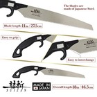 Suizan Japanese Timber Framing Saw 11 Inch Hand Saw Pull Saw For Woodworking