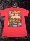 Hip Hop Legends T-shirt Red Mens L Tupac Biggie Eazy-e Gta Style Rap Tee Gildan